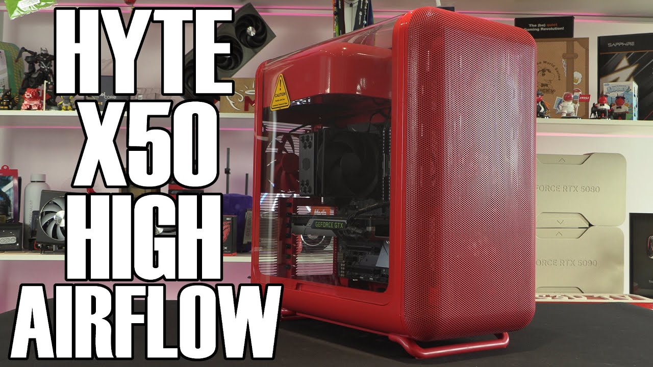 Hyte X50 — корпус с высоким воздушным потоком