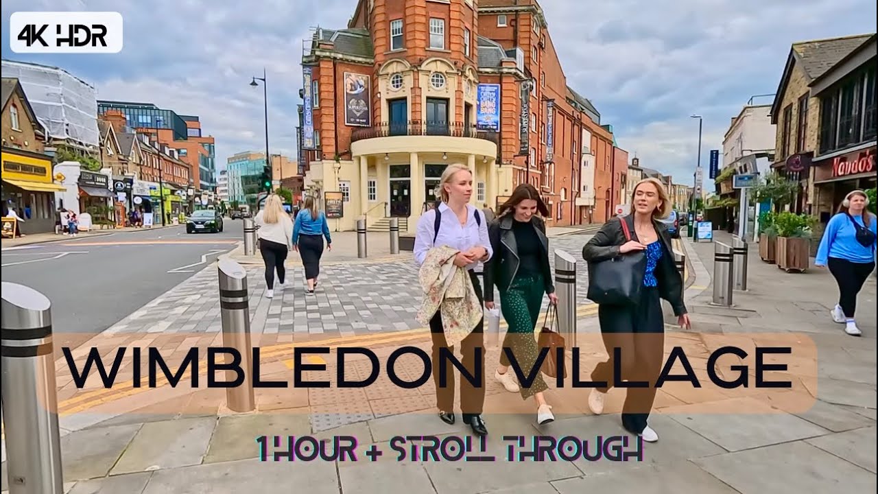 Strolling Through Wimbledon: Tennis Centre Court to Wimbledon Station 🎾🌳🚶‍♂️
