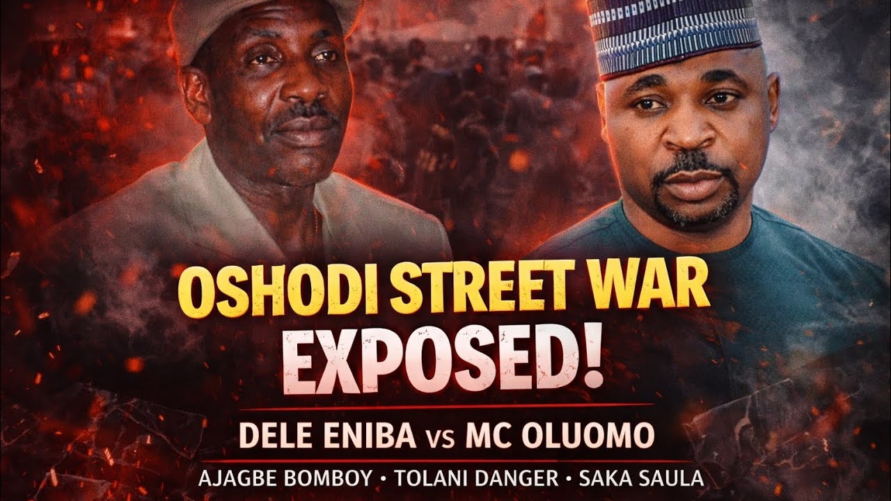 THE OSHODI STREET WAR NOBODY TALKS ABOUT 😨 — DELE ENIBA, MC OLUOMO ,SAKA SAULA Narrate by BABAOJA
