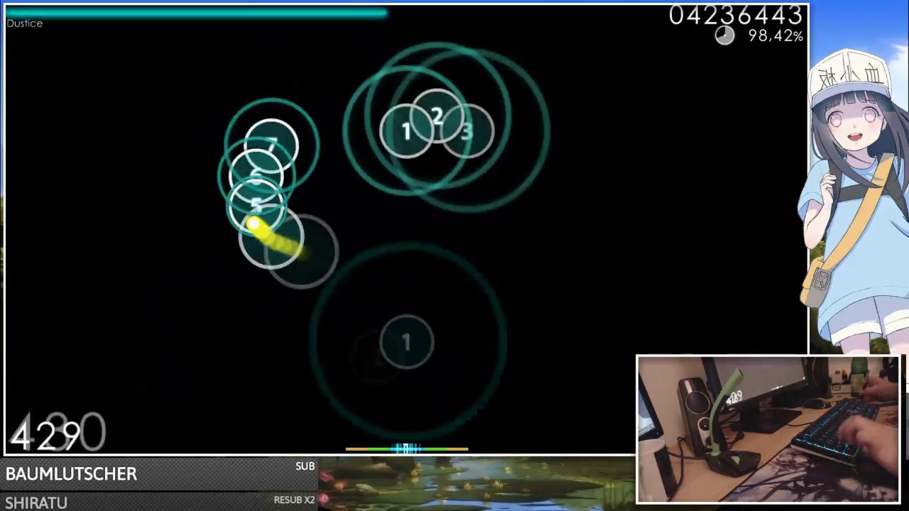 [Live] Dustice | M2U - The Prince of Darkness [Club Mix] 1st +DT FC 98.89% {#8 451pp} - osu!