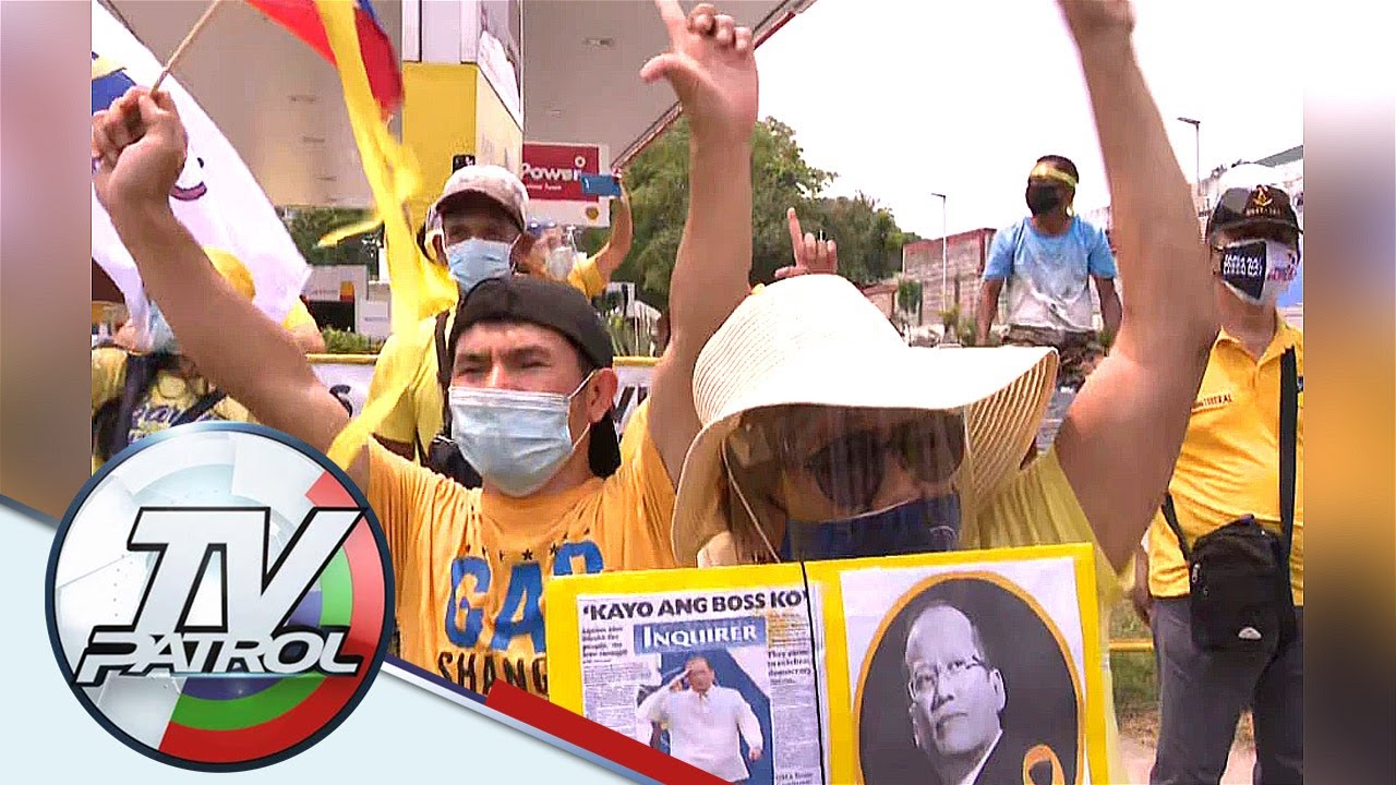 Mga tagasuporta bumuhos sa funeral convoy ni PNoy | TV Patrol
