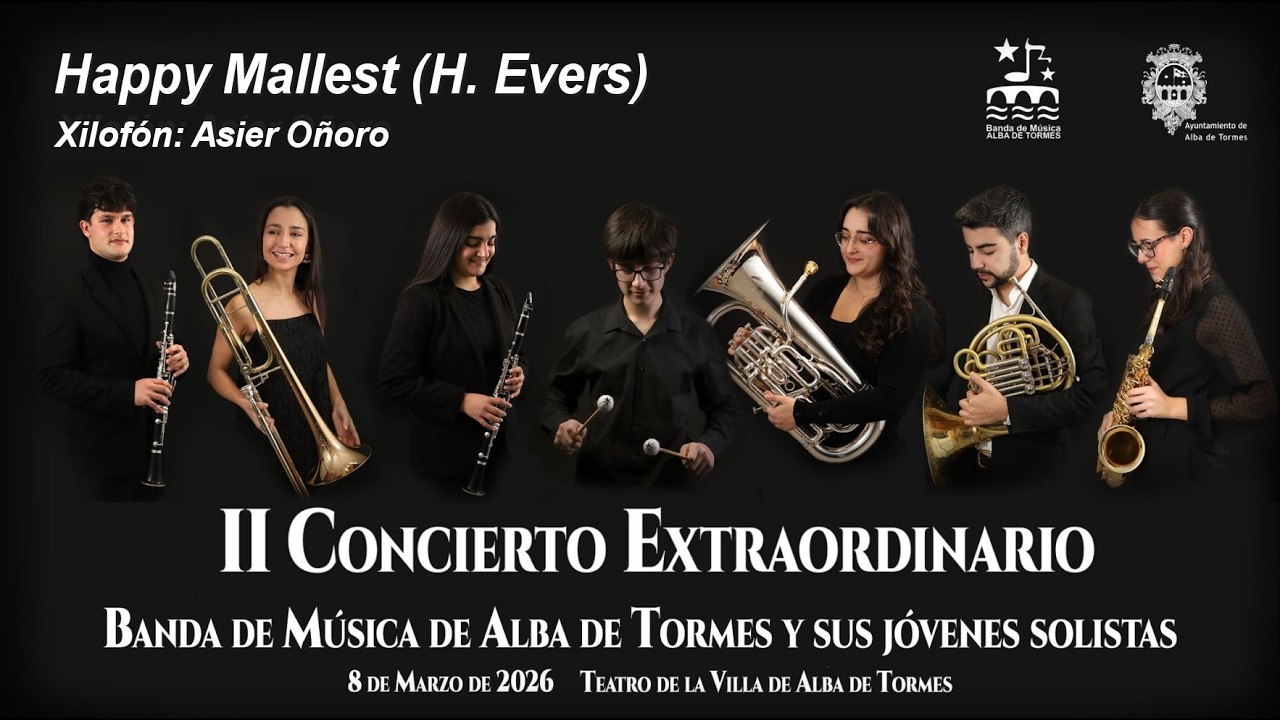 Happy Mallest (H. Evers). BM Alba de Tormes. II Concierto Jóvenes Solistas 8/03/2026