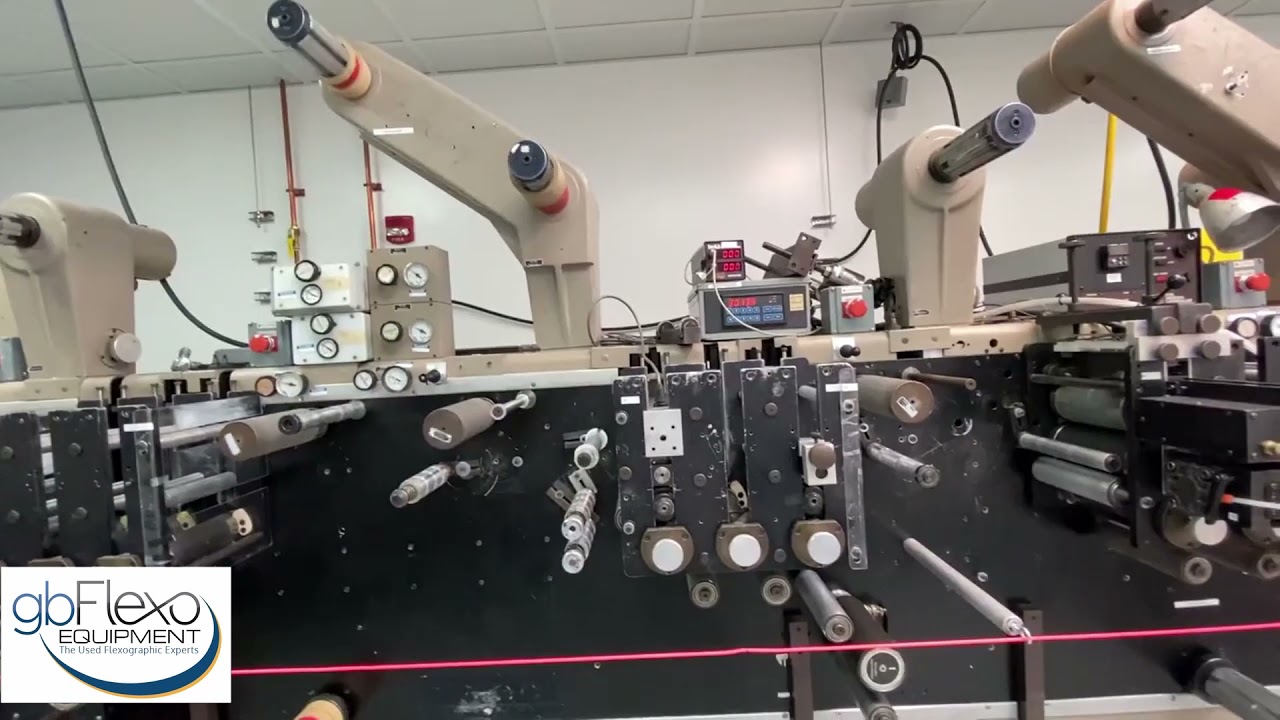 Webtron 750 Die Cutter from gb Flexo Equipment Listing #1719