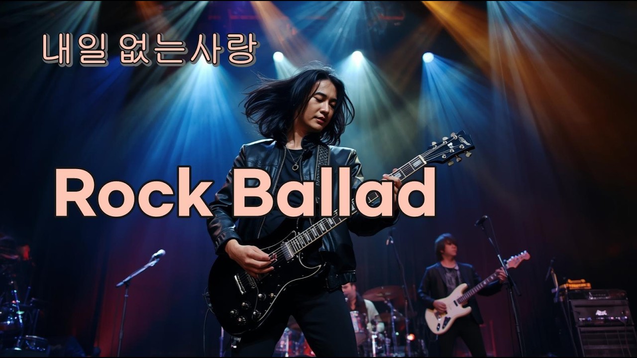 🎶내일 없는 사랑 [**울부짖는 기타 솔로(Crying Guitar)**와 **폭발적인 고음**]