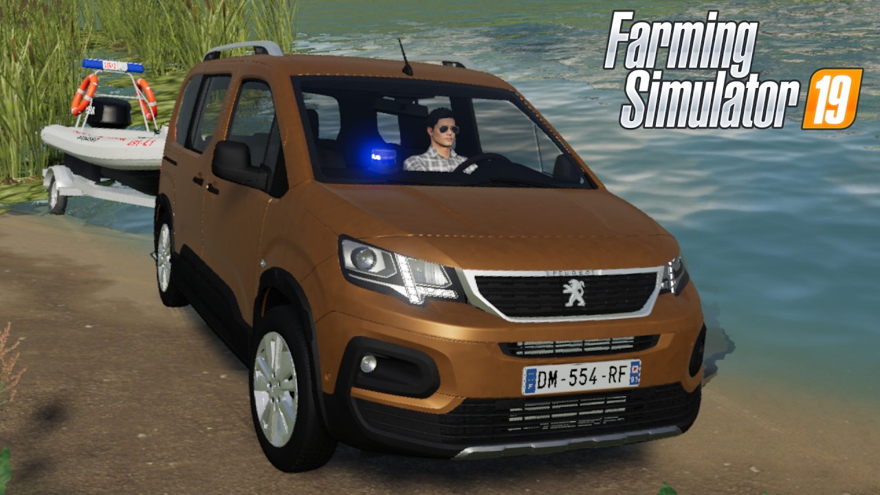 FS19 - 2021 Peugeot Rifter - NEW CAR MOD for Farming Simulator 2019 ROLEPLAY