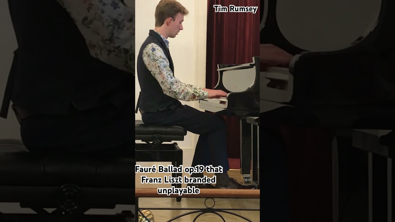 Gabriel Faure Ballad op19 Tim Rumsey
