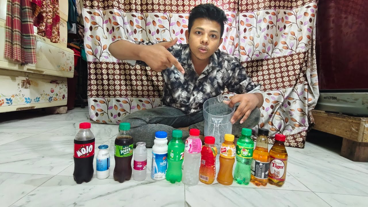সবচেয়ে জঘন্য শরবত চ্যালেঞ্জ: লাচ্ছি ও টাইগার মিক্স! (কেমন লাগলো? 😂)