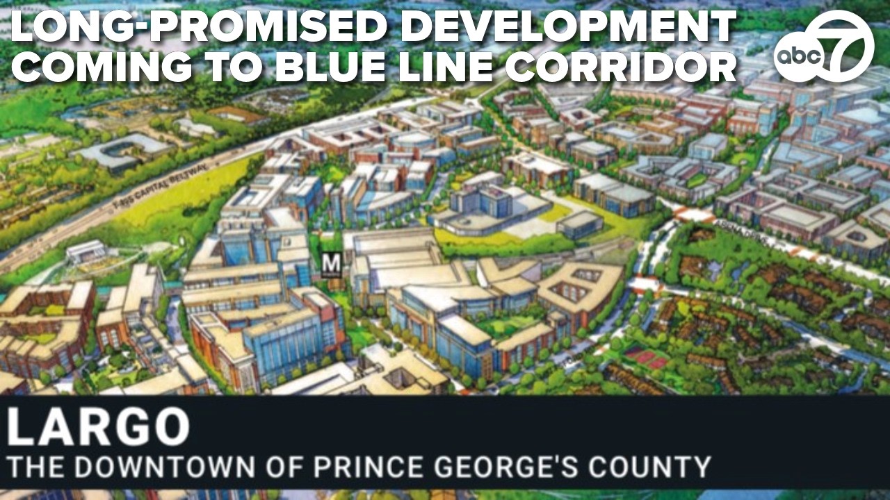 🔴LIVE | Long-promised development coming to Blue Line Corridor in Prince George's County