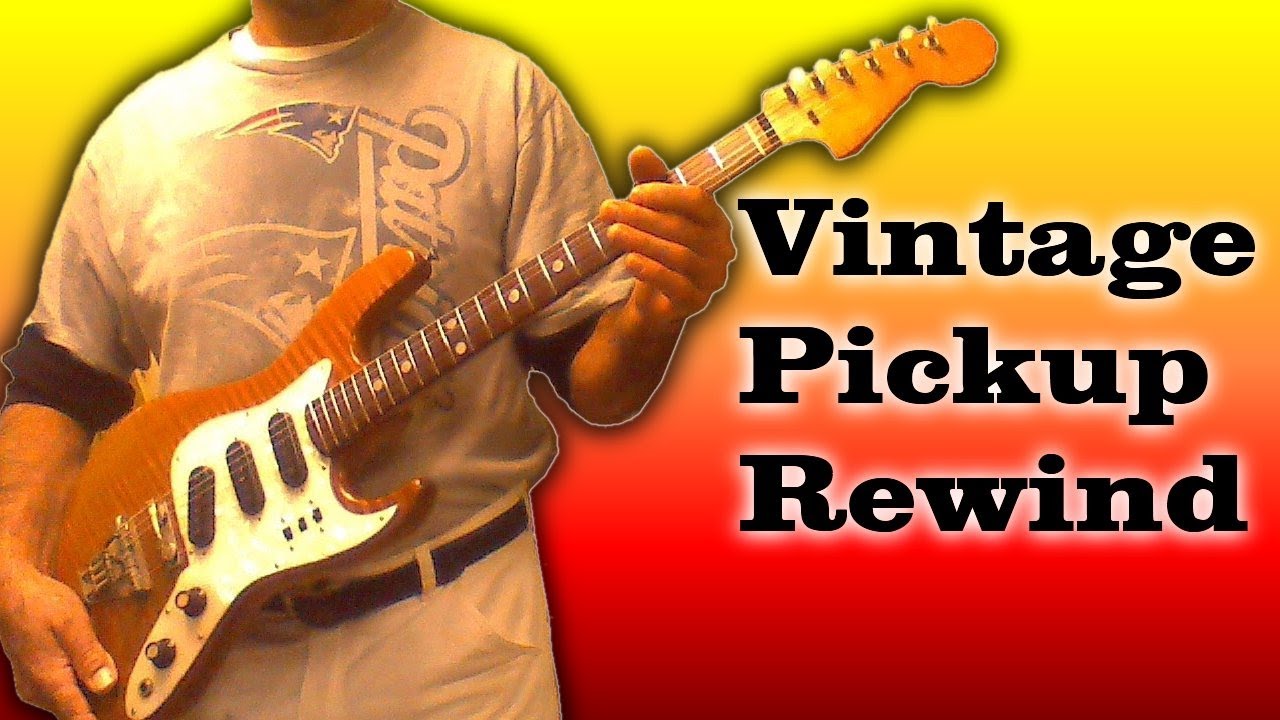Vintage Japanese Guitar Pickup Rewinding