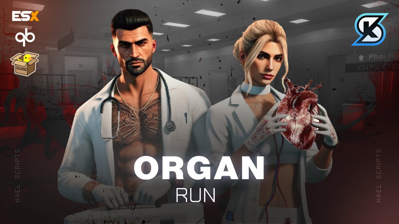 FiveM Organ Run Script. The Ultimate Black Market Mission for FiveM! | QBCore | ESX | QBOX