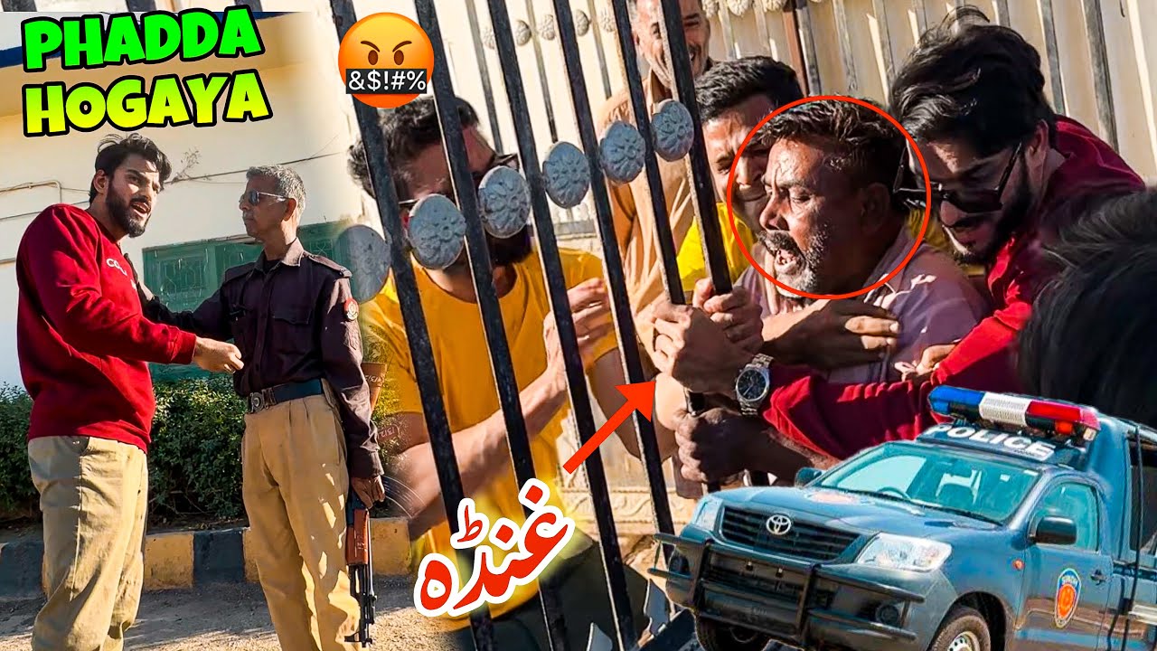 POLICE NE GUNDE KI BADMASHI NIKAL DI | PHADDA VLOG | MISHKAT KHAN
