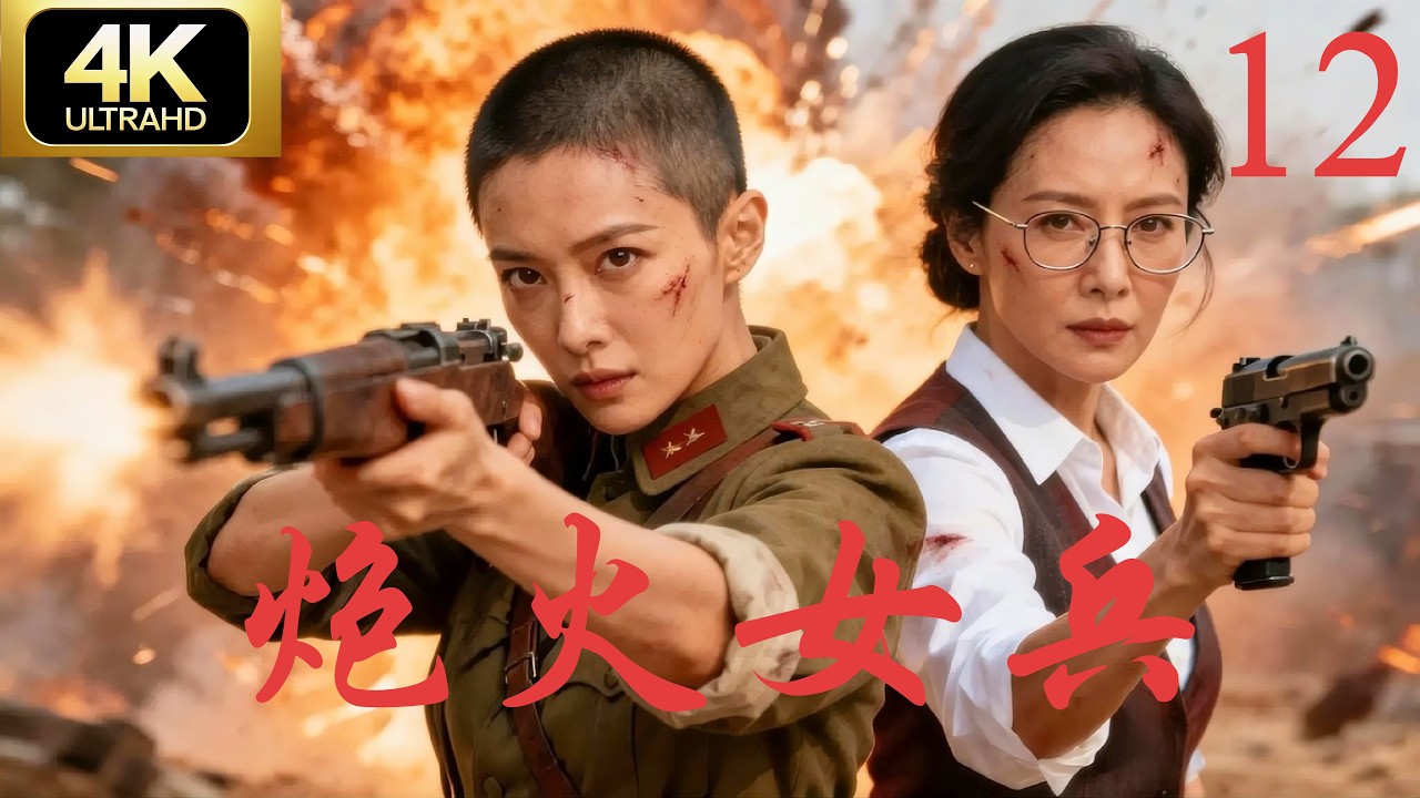【4K战争剧】《炮火女兵》第12集｜必看经典连续剧完整版💥