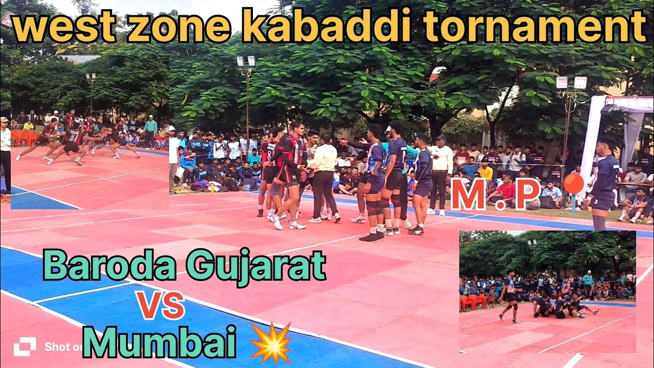 💥 mumbai vs M S U Baroda 😱west zone kabaddi tornament M . P📍#explore #kabaddi #viral #kabaddi 