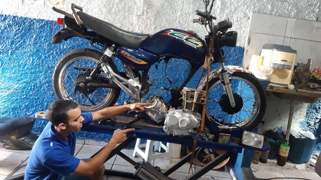 Titan 99 motor 160cc carburado