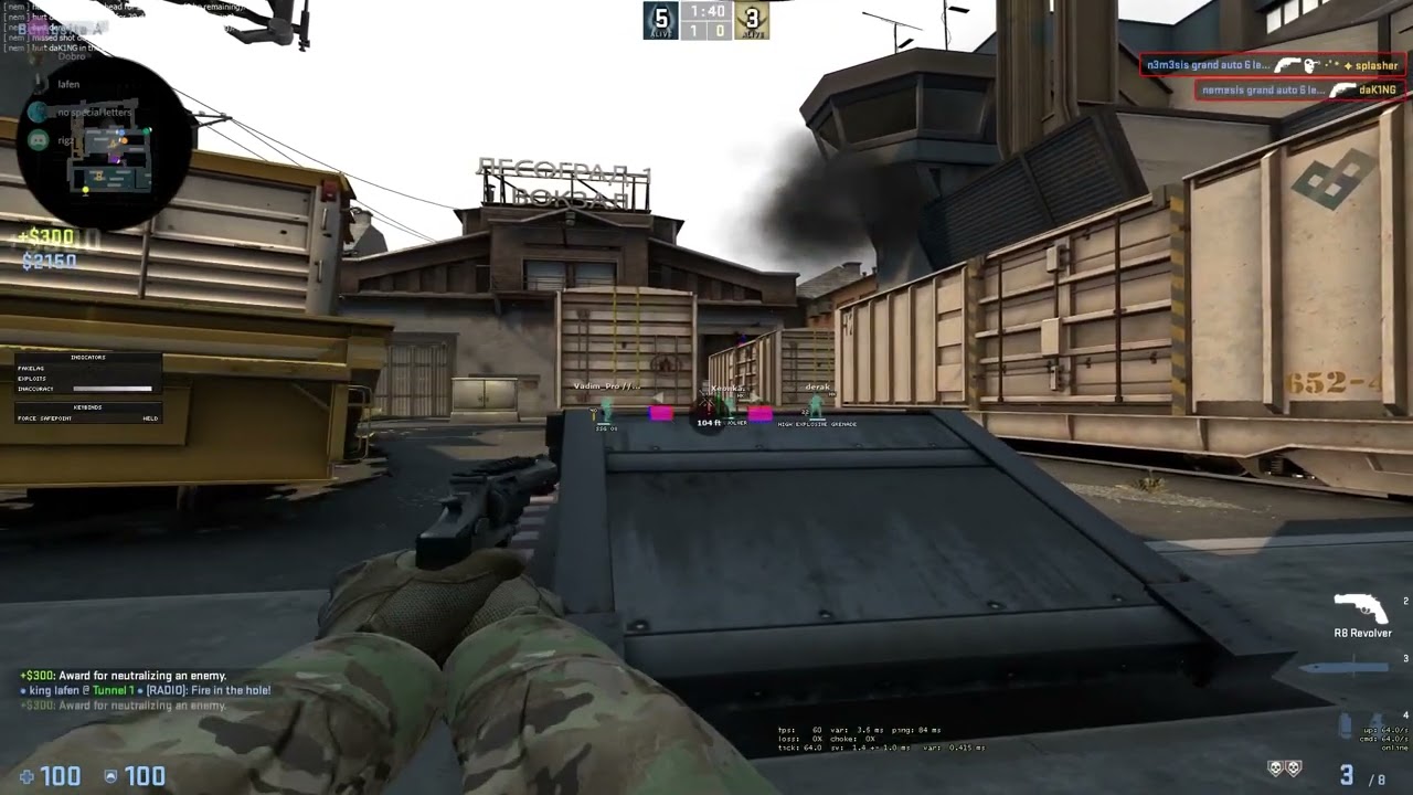 CS:GO mm HvH | semirage & rage clips w skeet.cc / gamesense.pub