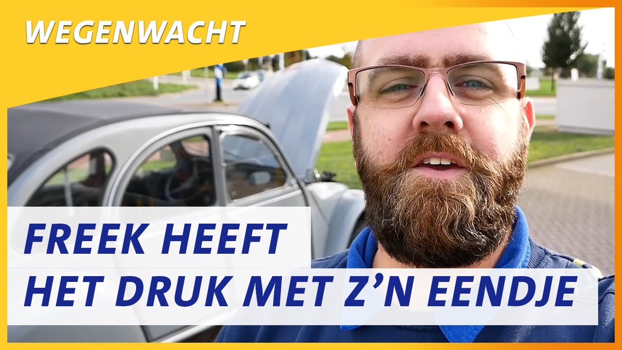Freek heeft het druk met z'n Citroën 2cv | Wegenwacht vlog #114