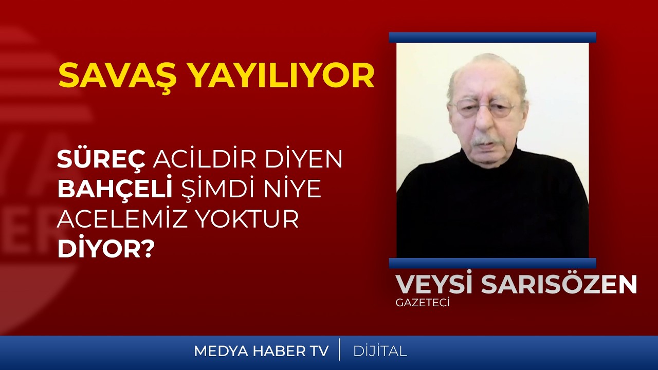 S&Uuml;RE&Ccedil; ACİLDİR DİYEN BAH&Ccedil;ELİ ŞİMDİ NİYE ACELEMİZ YOKTUR DİYOR?
