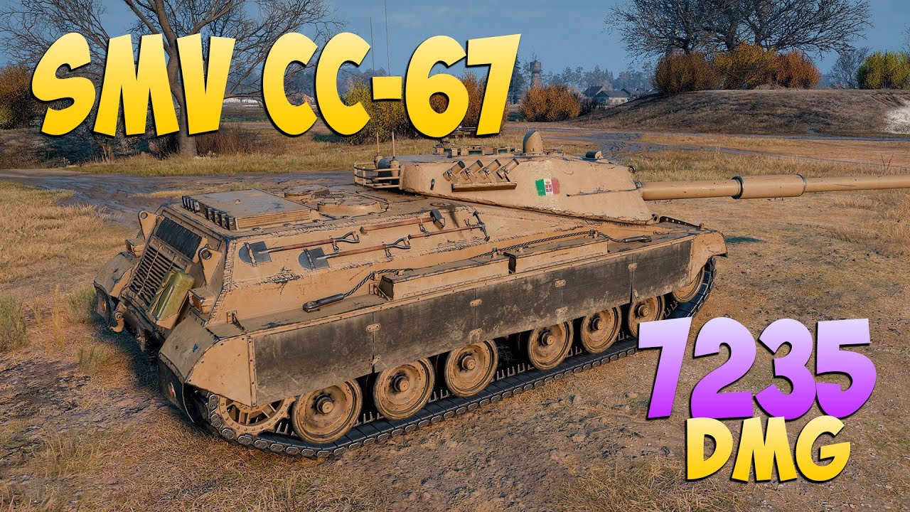 SMV CC-67 - 5 Фрагов 7.2K Урона - Строгий! - Мир Танков