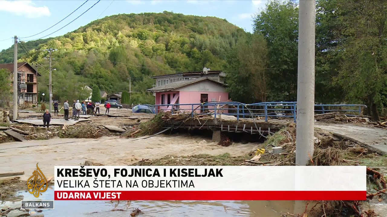Voda u srednjoj Bosni u fazi povlačenja