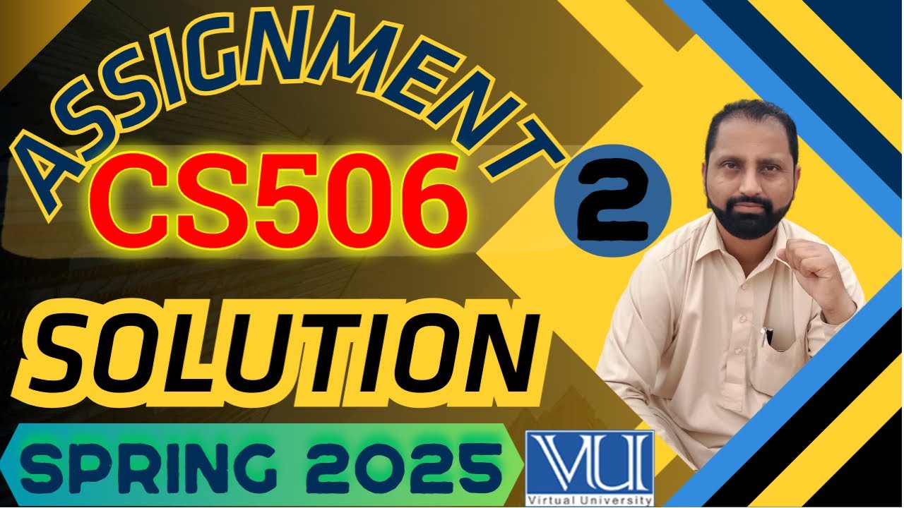 CS506 Assignment 2 solution 2025 | CS506 Assignment 2 solution spring 2025 | CS506 assignment 2 2025