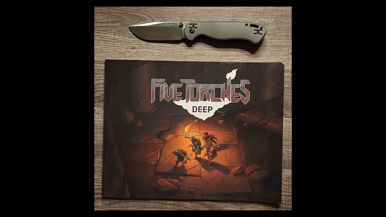 My plea for you to play other TTRPGs 3:  5 Torches Deep!