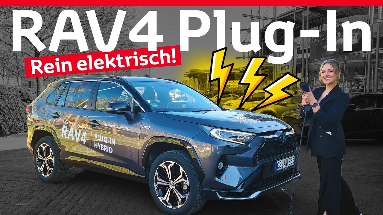 RAV4 Plug-In Hybrid - Rein elektrische Reichweite im Test!