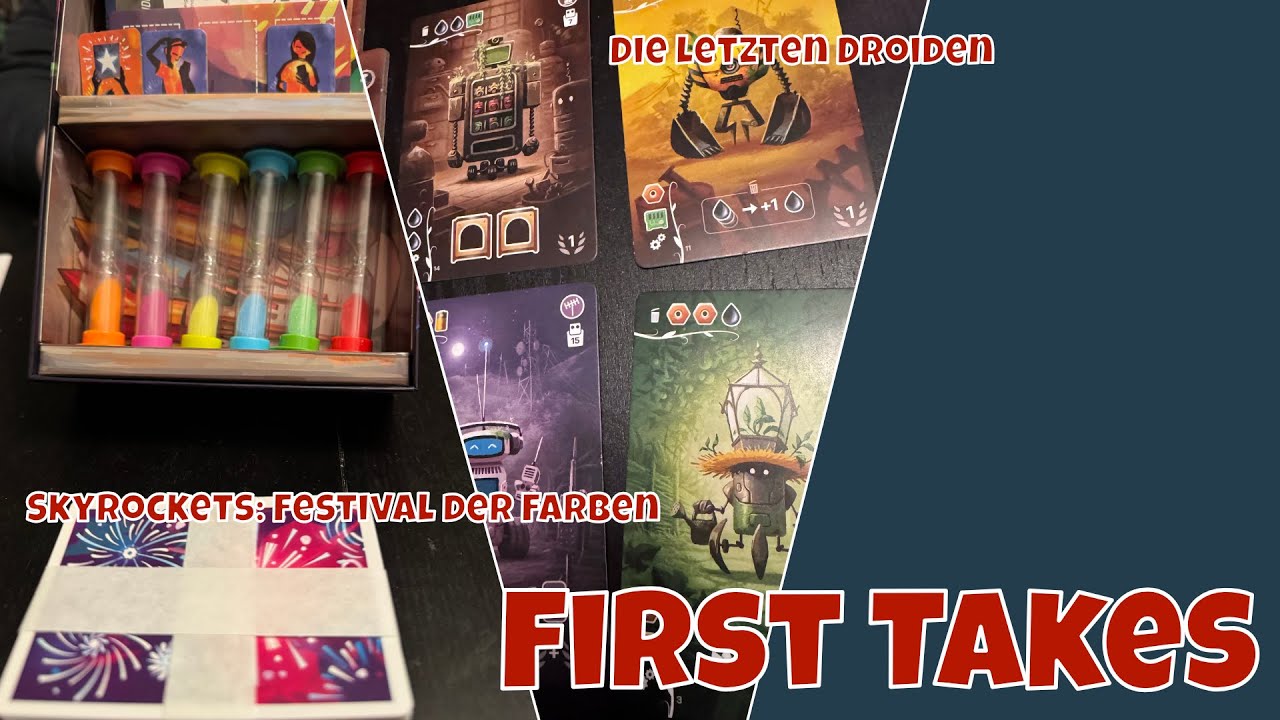 Skyrockets und die letzten Droiden - First Takes