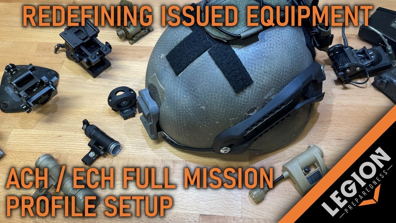 ACH/ ECH Full Mission Profile Helmet Setup - Redefining Issued Equipment (Episode 11)