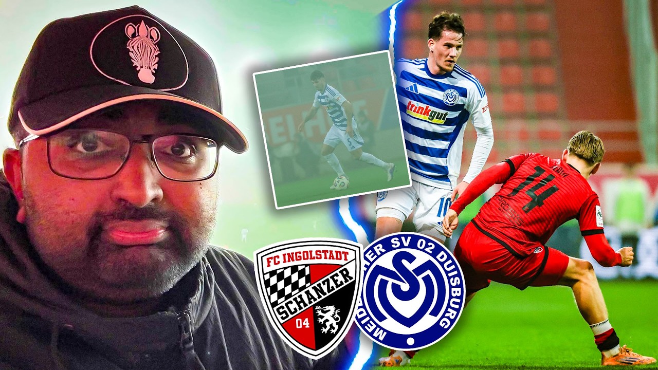 BRAUNE HÄLT DIE NULL IM NEBEL! 🦓🤍💙 FC Ingolstadt - MSV Duisburg 🔥✅ | STADIONVLOG 37