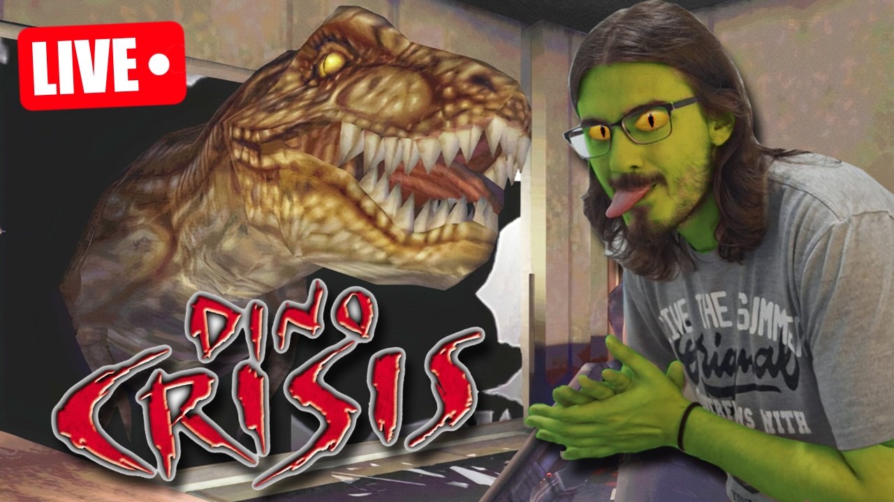 Ultima Live antes do Requiem! Zerando Dino Crisis 1! (Dessa vez real)