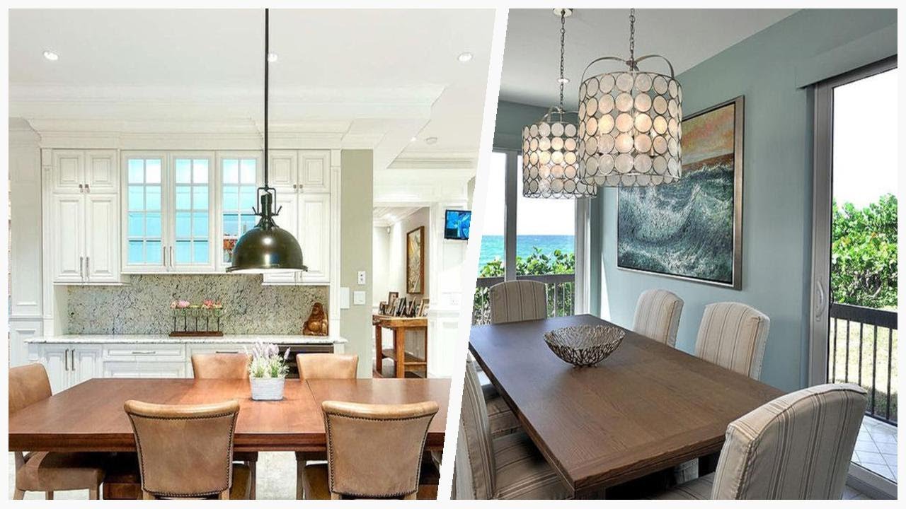 75 Coastal Gray Floor Dining Room Design Ideas You'll Love 🪴