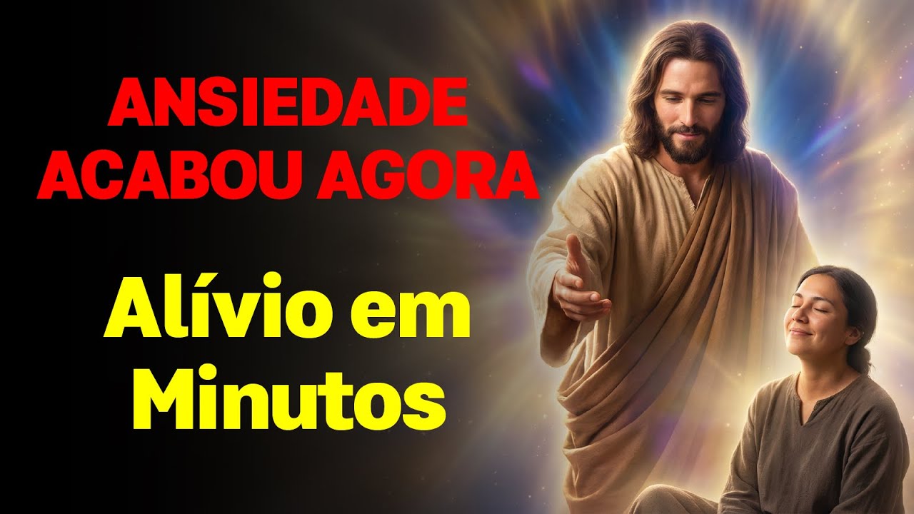ORAÇÃO PODEROSA para ACABAR com a ANSIEDADE AGORA! Paz Imediata no Coração