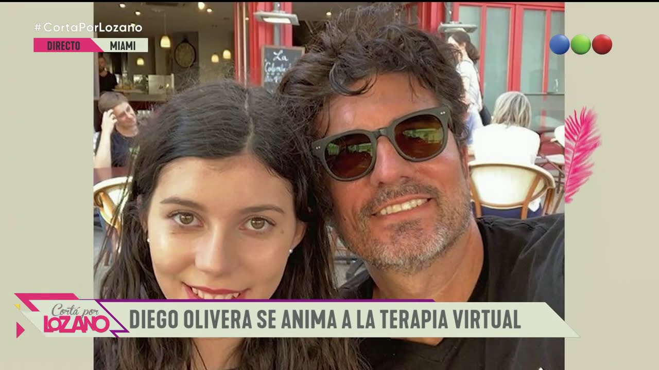 Diego Olivera en el diván de Cortá por Lozano
