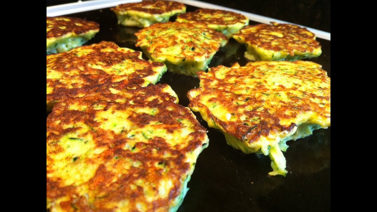 Fried Zucchini Recipe- Zucchini Fritters.  YUM!!