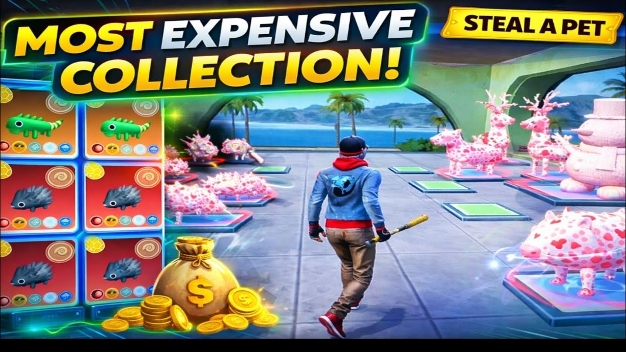 I Collected the Most Expensive Pets in Steal a Pet! | All Rare & Mythic Pets Collection