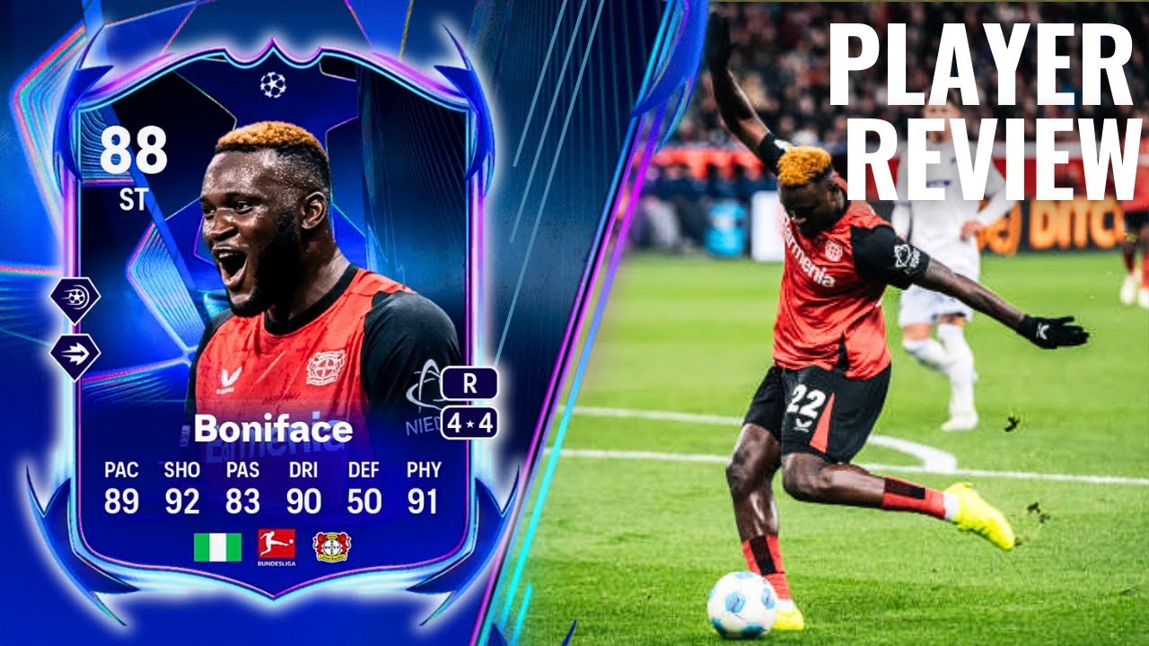 ¿VALE LA PENA HACER SU SBC? | REVIEW VICTOR BONIFACE 88 UCL ROAD TO THE FINAL