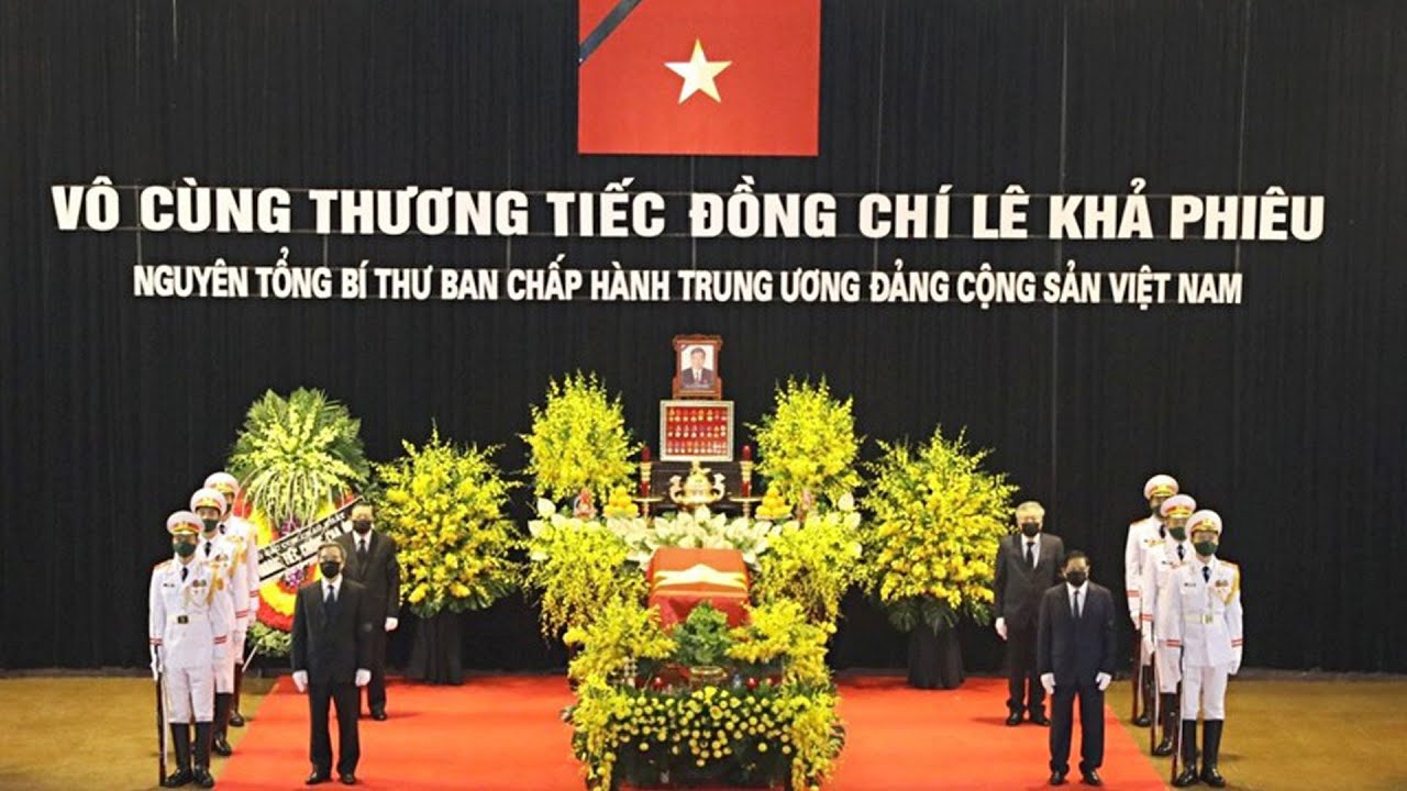 Truyền hình trực tiếp Lễ viếng nguyên Tổng Bí thư Lê Khả Phiêu | PTTH Thanh Hóa