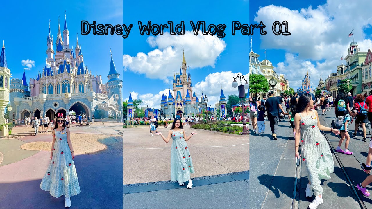 Walt Disney World Orlando Vlog Part 01 || The Festival of Fantasy Parade at Magic Kingdom 👑🎠🏰