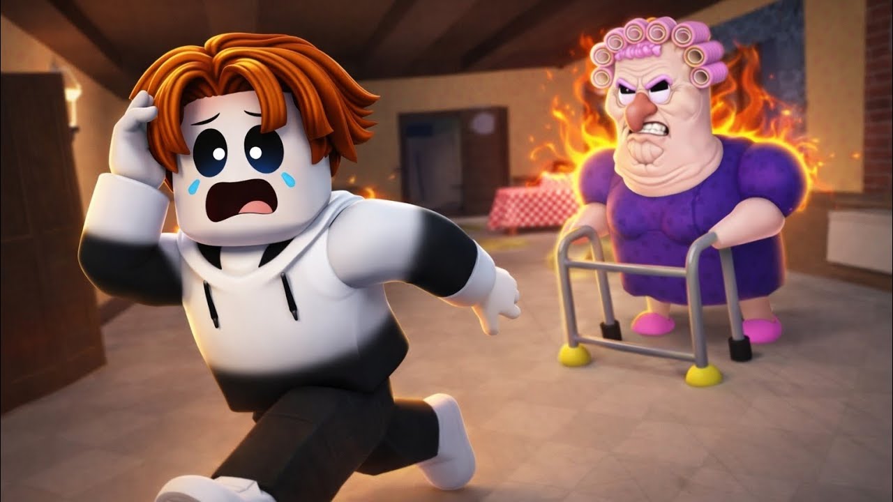 ESCAPE GRUMPY GRANY! (ROBLOX)