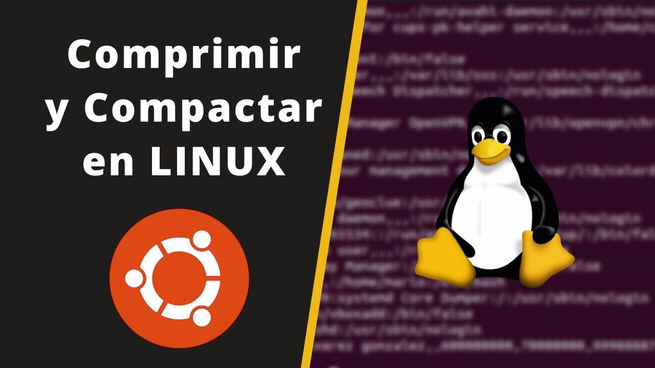 📌 Curso de LINUX | Cómo COMPRIMIR y COMPACTAR Archivos desde la Terminal con COMANDOS 💻