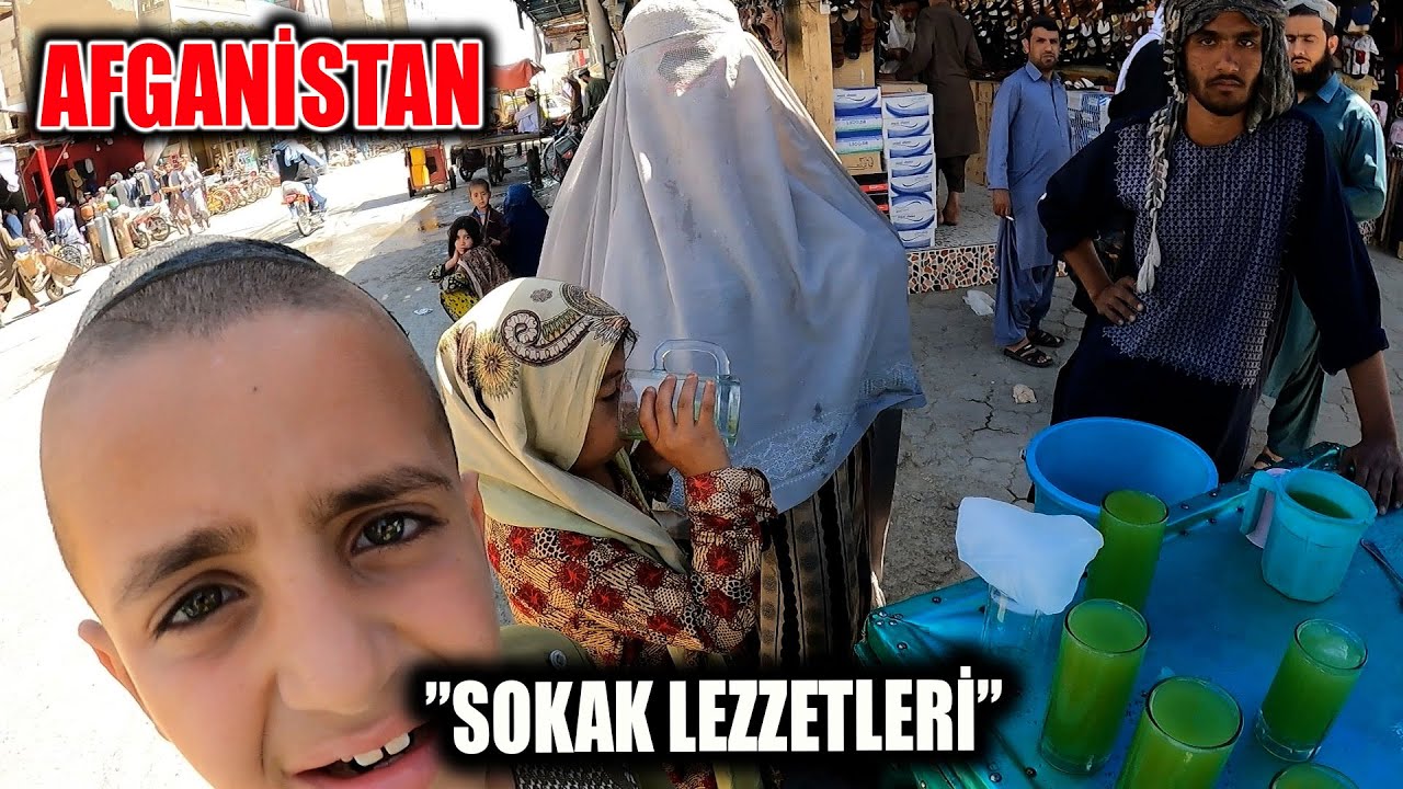TALİBAN Kontrol&uuml;ndeki Afganistan Sokaklarını Geziyorum ve Sokak Lezzetlerini G&ouml;stermeye &Ccedil;alışıyorum