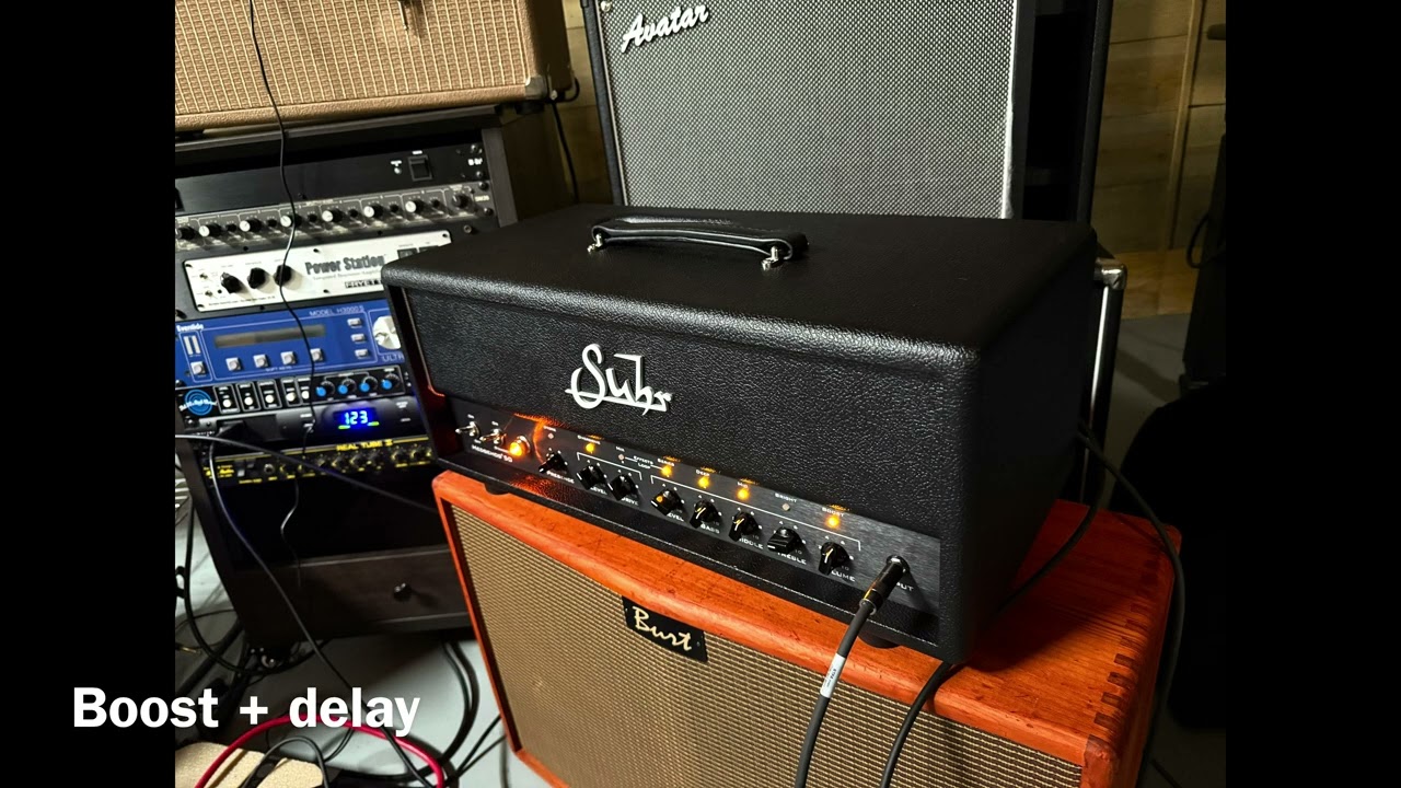 Suhr Hedgehog - boosted clean and overdrive, analog delay