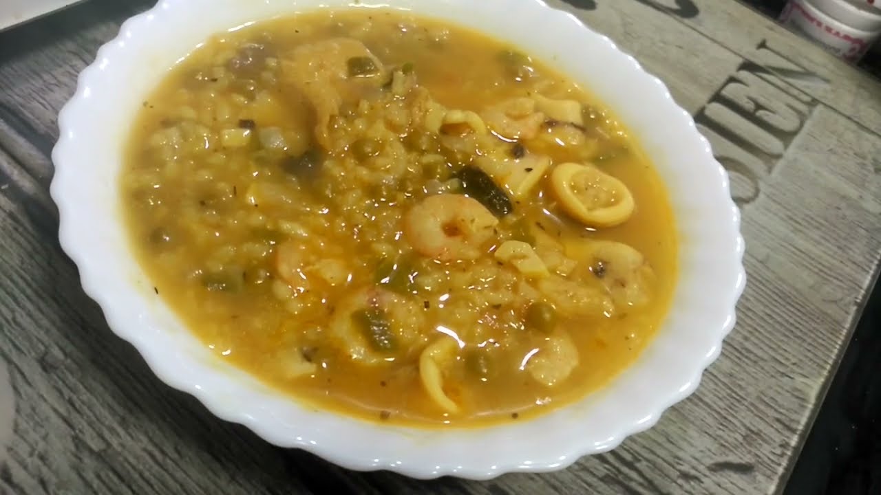 ARROZ CON HEURA Y GAMBAS