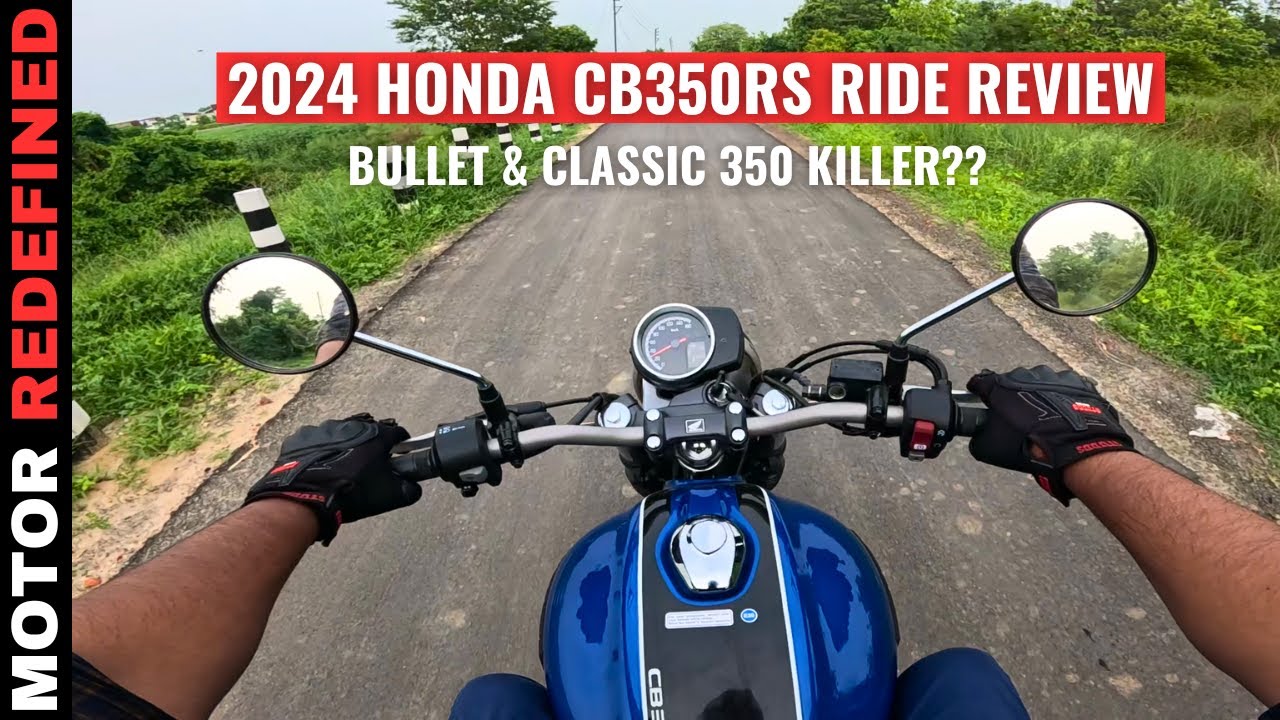 Finally 2024 Honda CB350RS Ride Review Is Here | On Road Price & Mileage with Features.