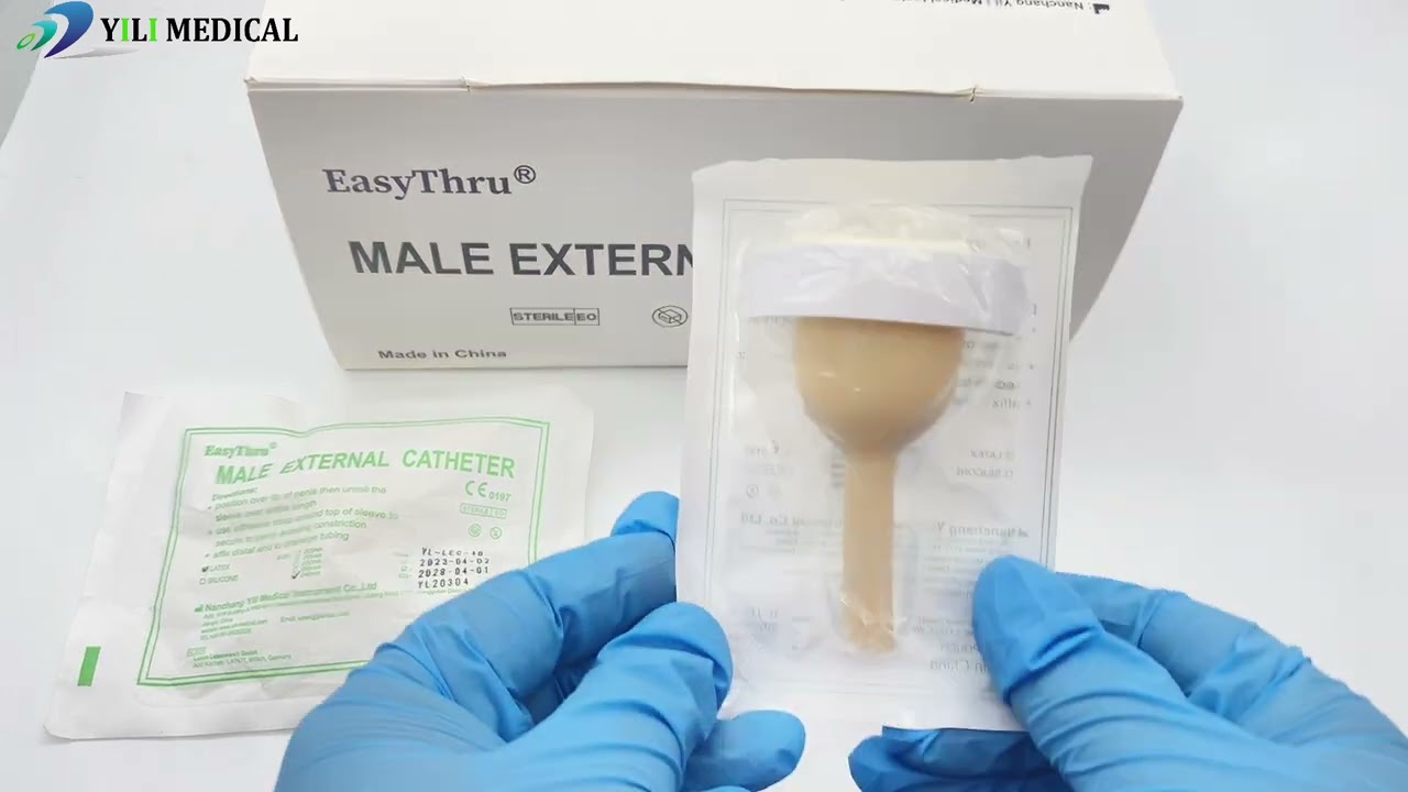 Medical disposable Latex external condom catheter urine tube