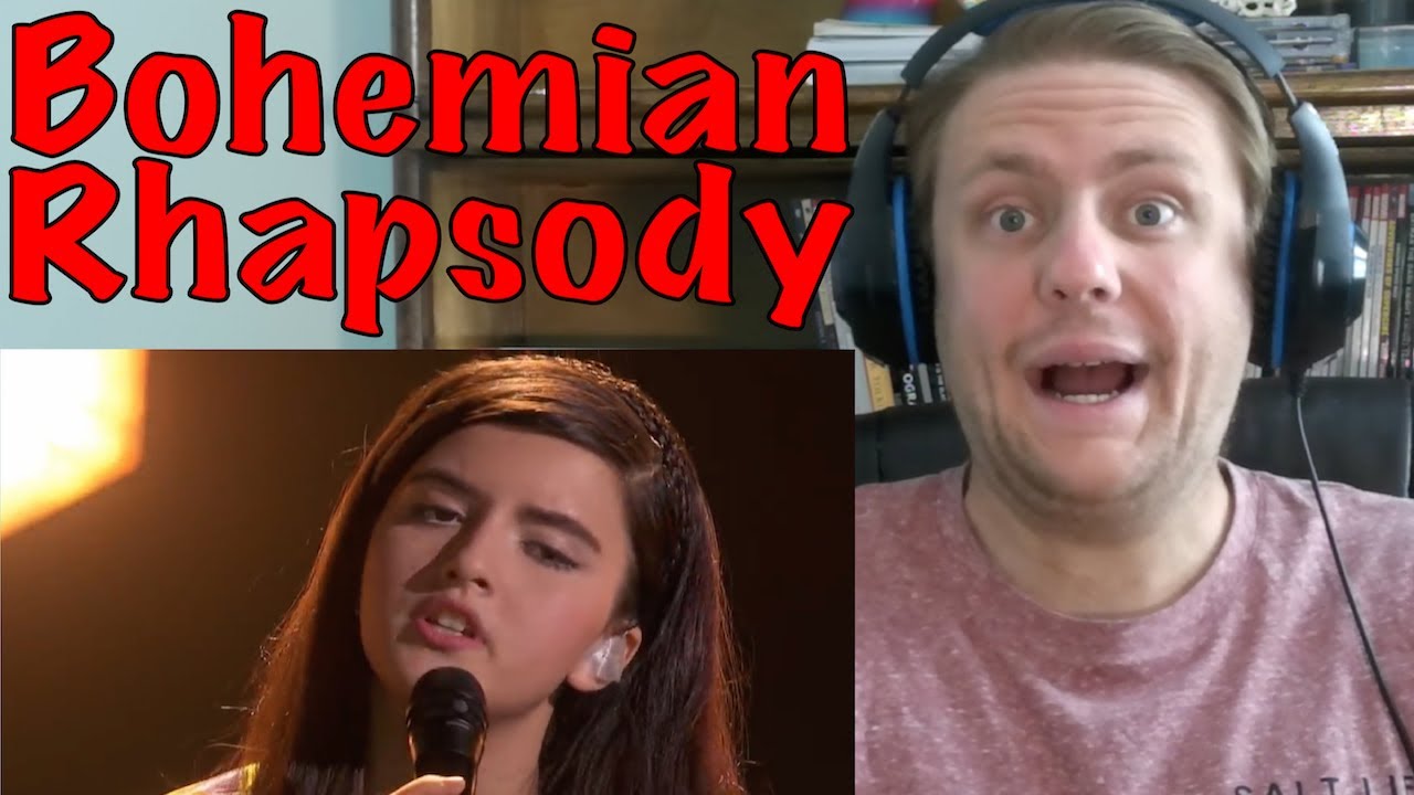 Angelina Jordan - Bohemian Rhapsody (Americas Got Talent The Champions) Reaction!