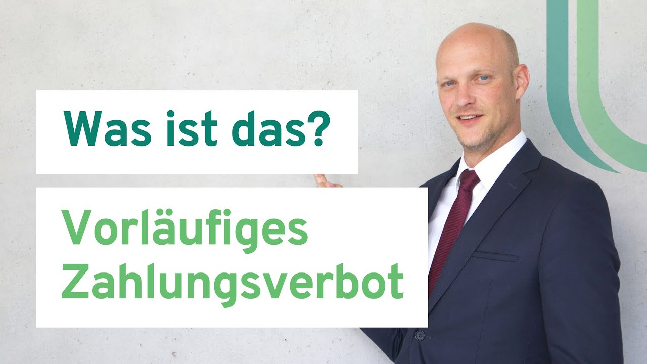 🚨 Vorläufiges Zahlungsverbot? Pfändungs- & Überweisungsbeschluss? Schulden loswerden, Insolvenz