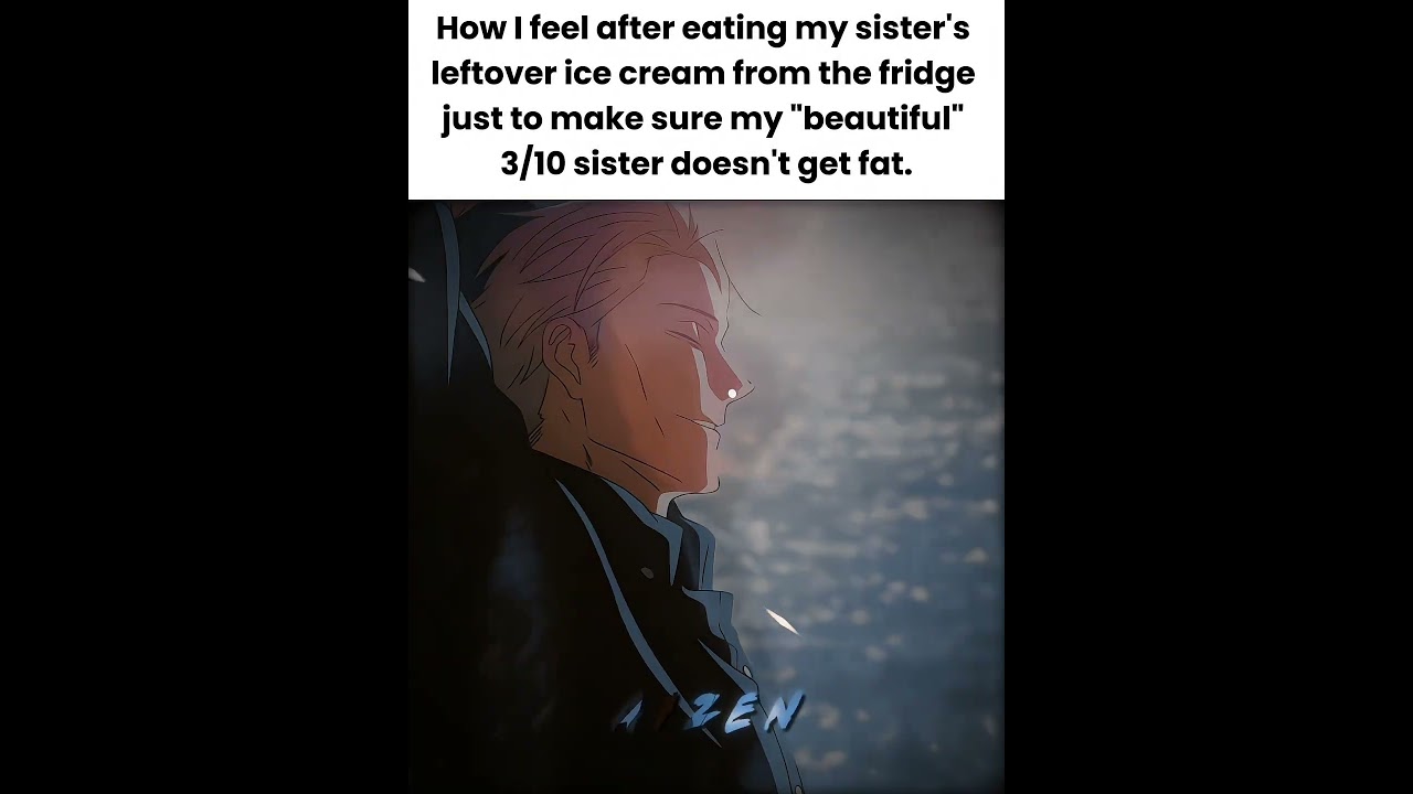I was concerned🥀 #jujutsukaisen #jujutsukaisenmemes #anime #memes #viral #trending #relatable #fyp
