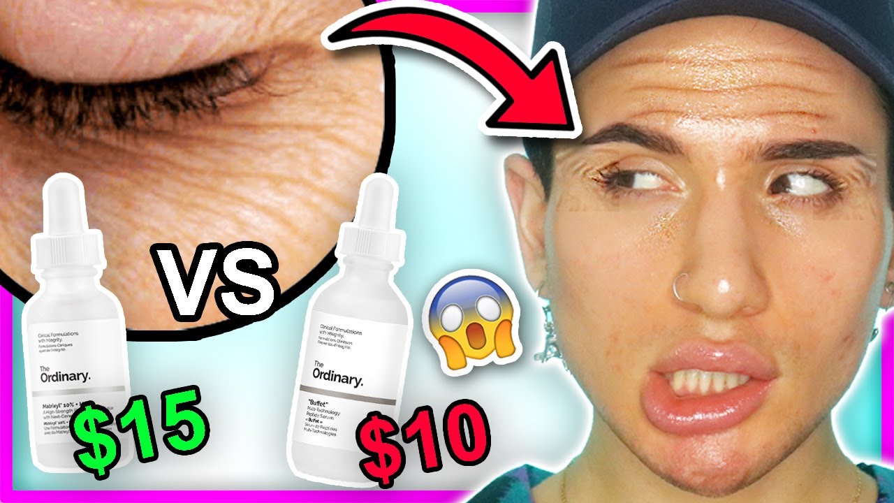 The Ordinary BUFFET VS MATRIXYL 10%: Which peptide should YOU buy?