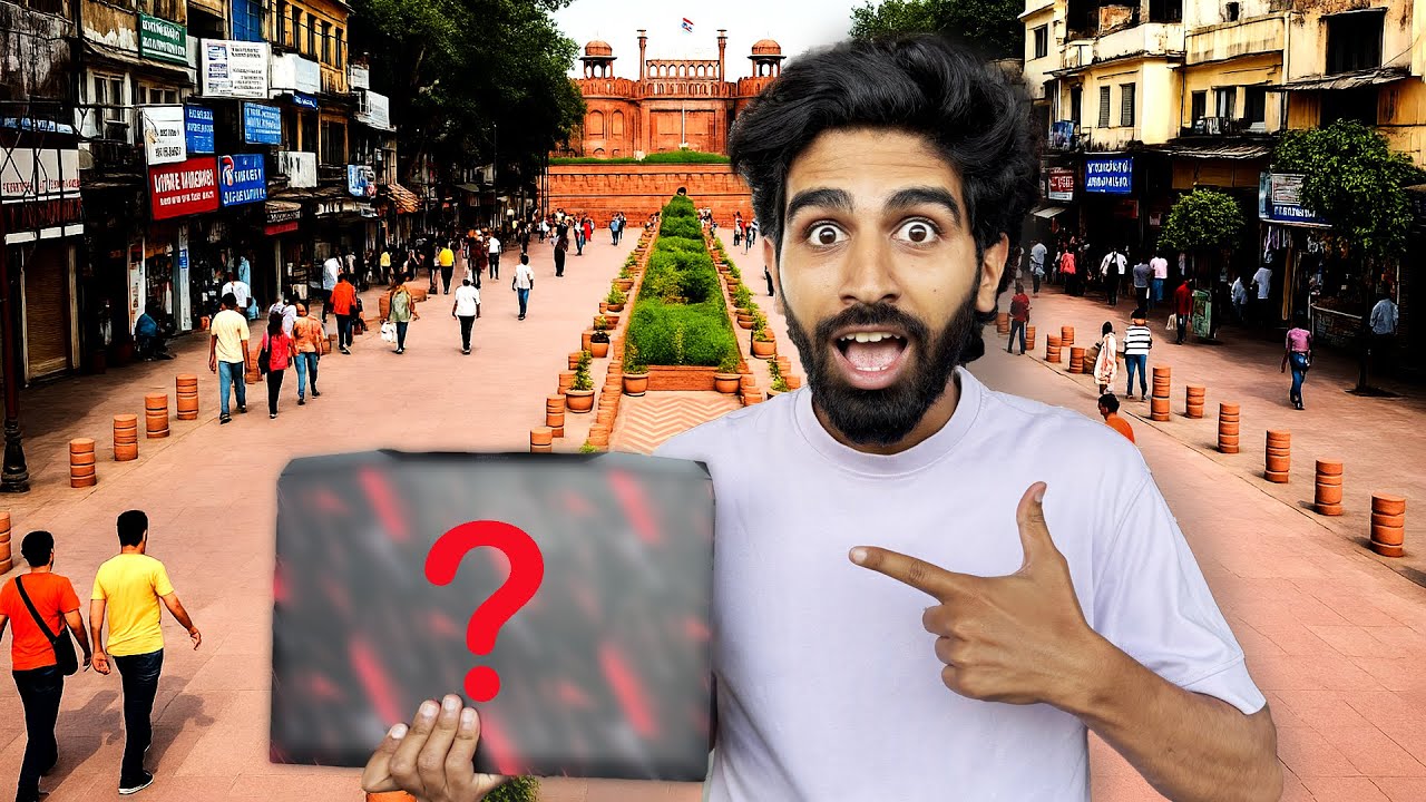 Chandni Chowk Laptop Skin💻 || tanujrajoravlog